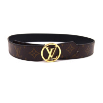 Louis Vuitton Cintura Circle Reversibile Monogram e Pelle