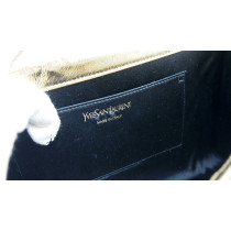 Saint Laurent Pochette Pelle Oro