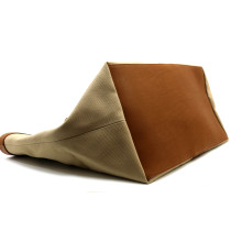 Saint Laurent Tote Y Tela Beige