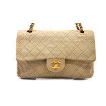 Chanel 2.55 Tela Crema