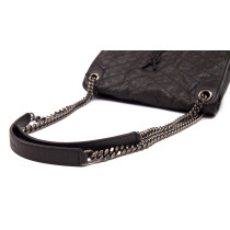 Saint Laurent Niki Pelle Grigia