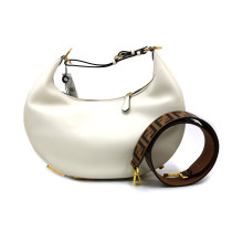 Fendi Fendigraphy Large Cuir Blanc