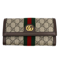 Gucci Portafoglio Ophidia GG Beige