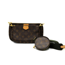 Louis Vuitton MultiPochette Accessoires Kaki Monogram