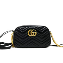 Gucci Camera Bag Marmont Pelle Nera