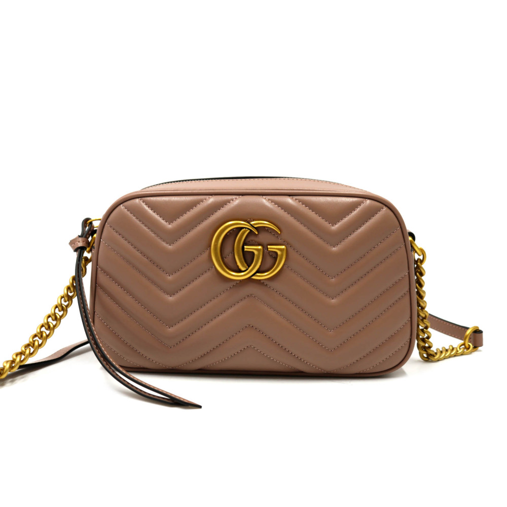 Gucci Camera Bag Marmont Pelle Cipria