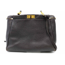 Fendi Selleria Peekaboo Pelle Testa di Moro