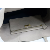 Miu Miu Shopping Pelle Beige e Blu