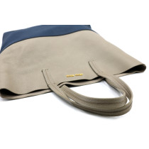 Miu Miu Shopping Pelle Beige e Blu
