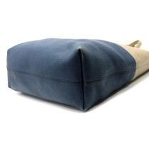 Miu Miu Shopping Pelle Beige e Blu