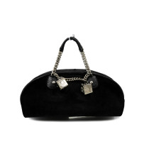 Dior Borsa da Giocatore Scamosciato Nero