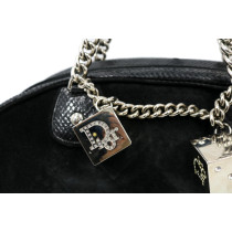 Dior Borsa da Giocatore Scamosciato Nero