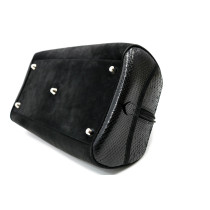 Dior Borsa da Giocatore Scamosciato Nero