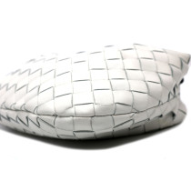 Bottega Veneta Jodie Mini Pelle Bianca