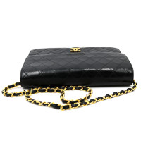 Chanel Push Lock Timeless Pelle Nera