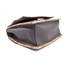 Fendi Kan I Pelle e Pitone Beige e Grigio