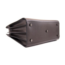 Saint Laurent Sac de Jour Media Pelle Antracite