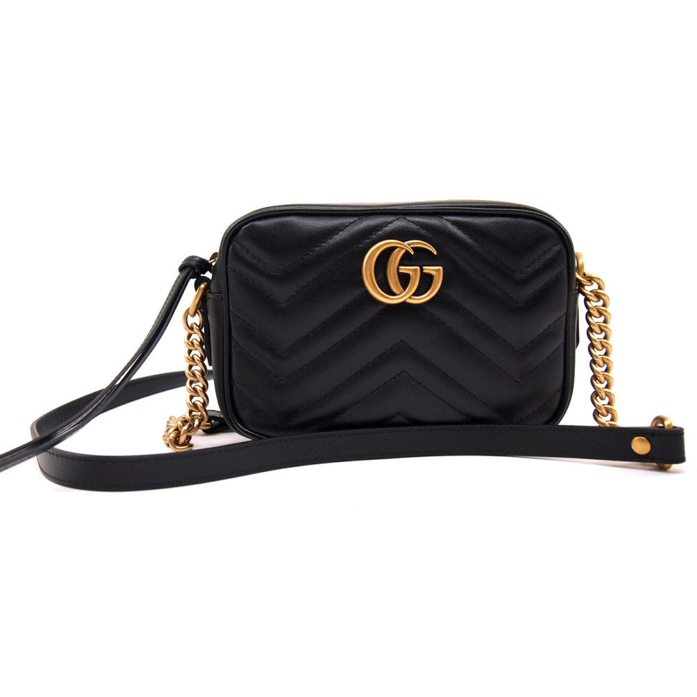 Gucci Marmont Mini Pelle Nera