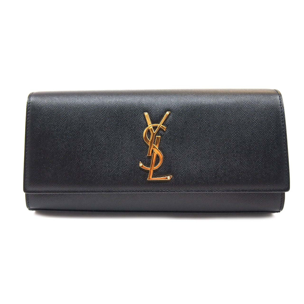 Saint Laurent Clutch Pelle Nera