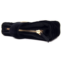 Chanel Portamonete Velluto Nero