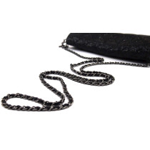 Chanel Pochette Tessuto Nero