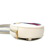 Gucci Ophidia GG Mini Rounded Pelle Bianca