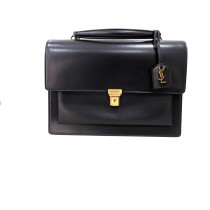 Saint Laurent High School Smooth Calfskin Pelle Nera