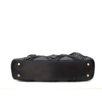 Bulgari Top Handle Bag Pelle Nera