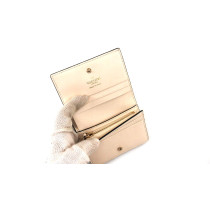 Valentino Portafoglio Vlogo Piccolo Pelle Bianca