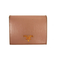 Prada Portafoglio Piccolo Pelle Saffiano Cipria