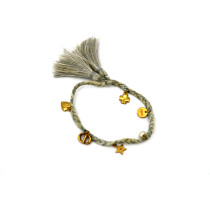 Dior Bracciale Dioriviera Tela Grigia