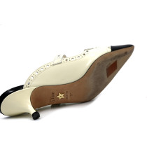 Dior Sandali Pelle Bianca