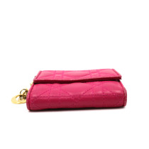 Dior Portafoglio Lady Lotus Pelle Rosa
