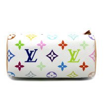 Louis Vuitton Speedy Nano Murakami Multicolor Bianca