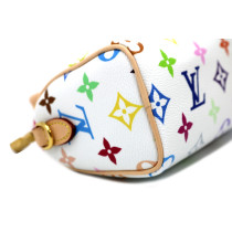 Louis Vuitton Speedy Nano Murakami Multicolor Bianca