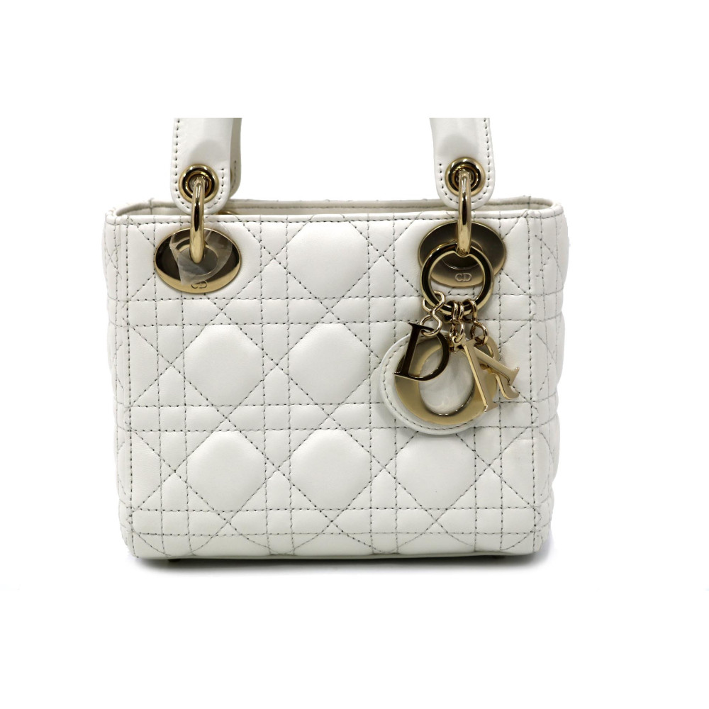Dior Lady Pelle Bianca