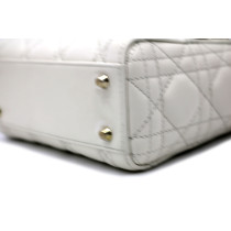 Dior Lady Pelle Bianca