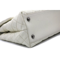 Chanel Coco Handle Pelle Bianca