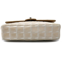 Chanel Classic Flap Travel Line Tela Beige