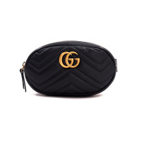Gucci Marsupio Marmont Pelle Nera