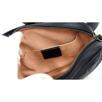 Gucci Marsupio Marmont Pelle Nera