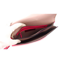 Valentino Clutch Rockstud Pelle Fucsia