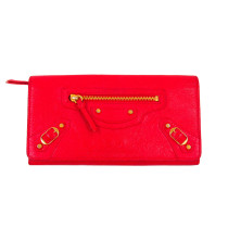 Balenciaga Portafoglio City Pelle Rossa