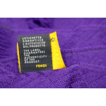 Fendi Sciarpa Lana Viola