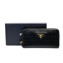 Prada Portafoglio Pelle Nera