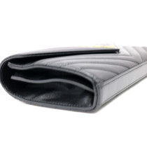 Saint Laurent Cassandre Pelle Nera