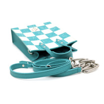 Louis Vuitton Sac Plat Tela Bianca e Azzurra