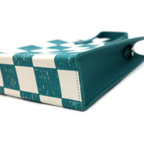 Louis Vuitton Sac Plat Tela Bianca e Azzurra