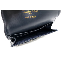 Dior Portafoglio Tela Blu
