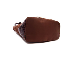 Prada Shopping Nylon Marrone